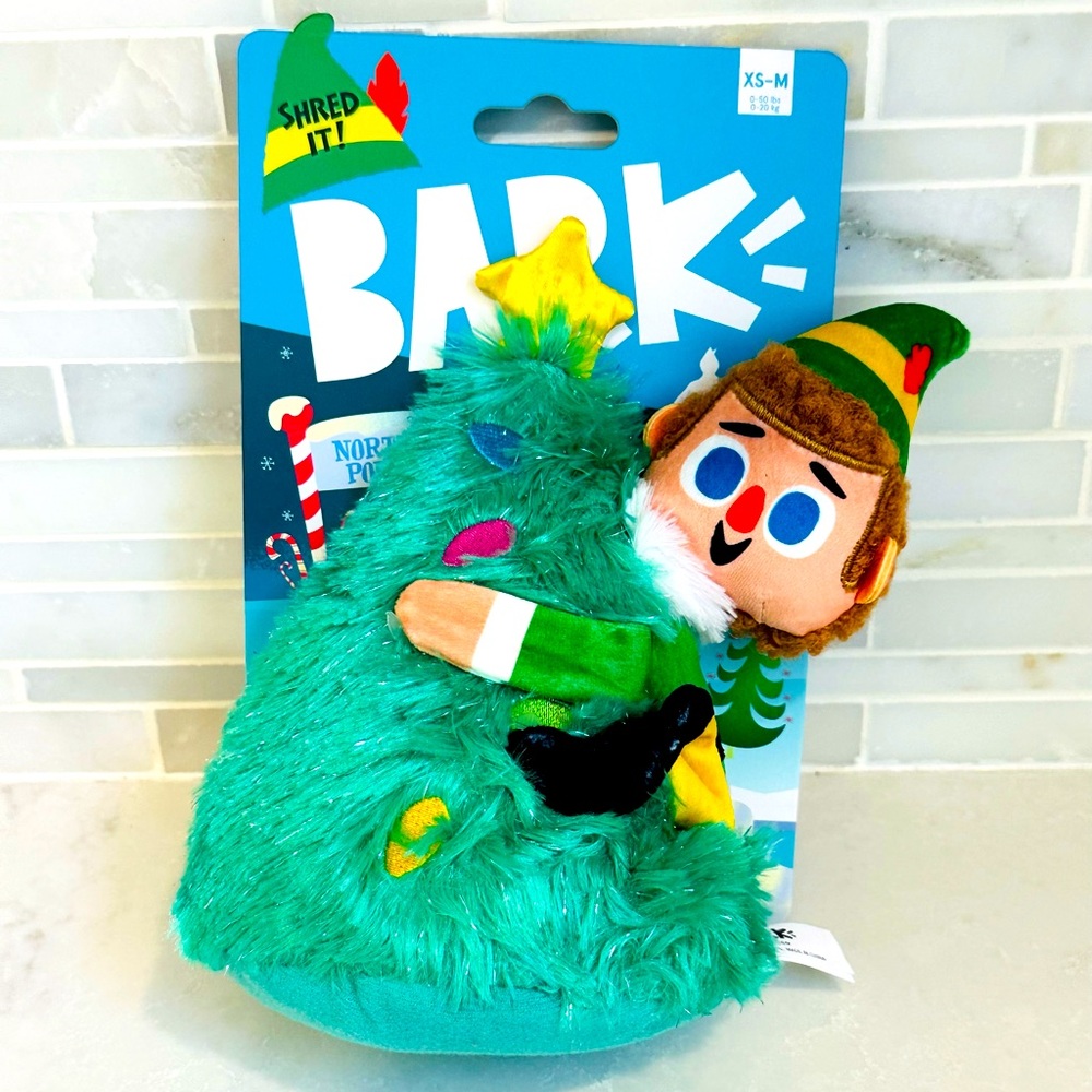 NEW Bark Box Tree Topper Buddy The Elf Christmas Movie Super Rare!